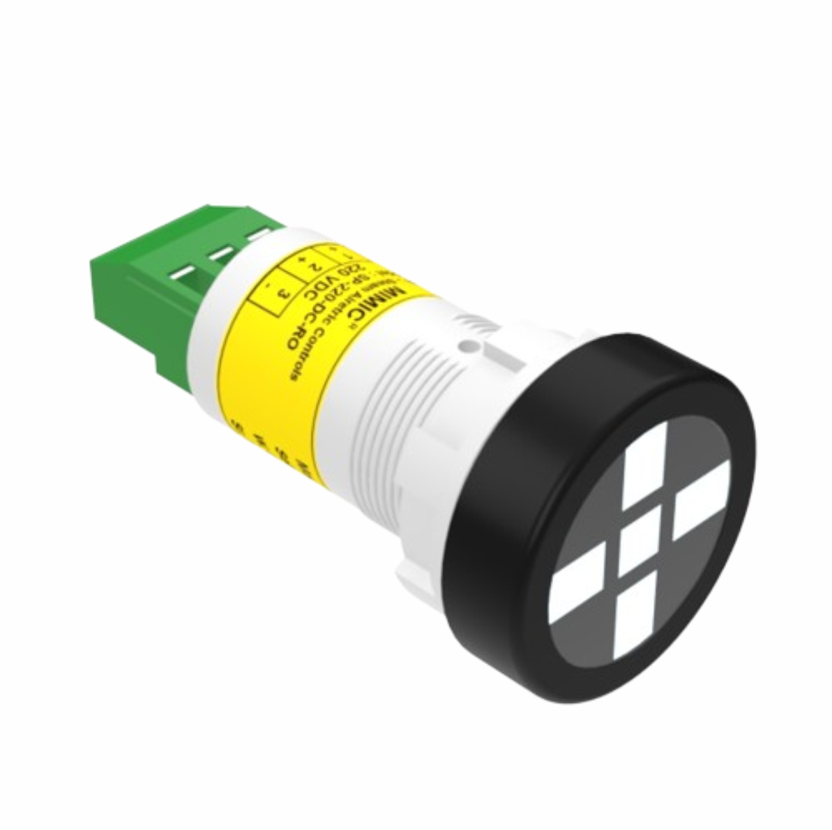 LED Semaphore Indicators-22.5 Cutout Round