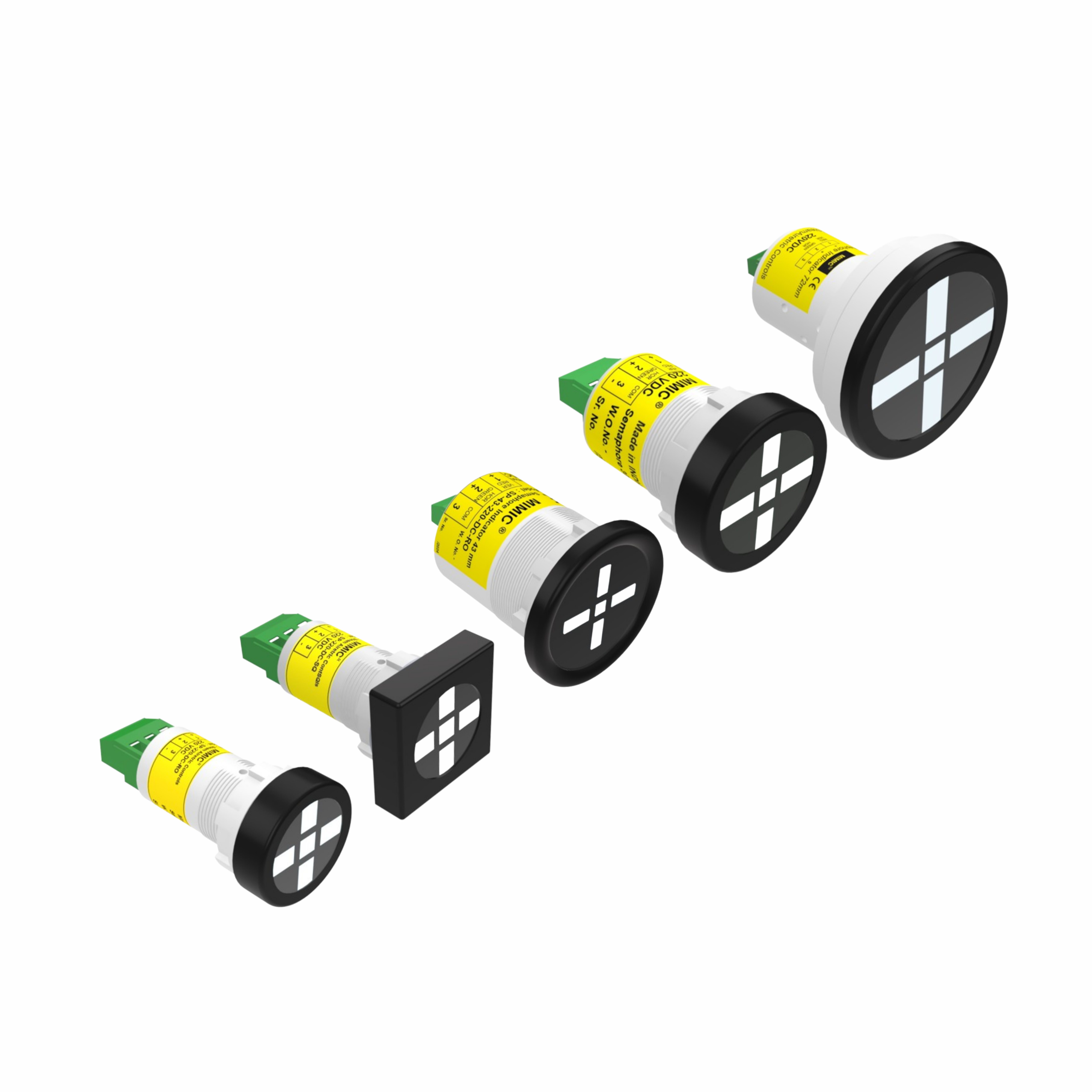 LED Semaphore Indicators